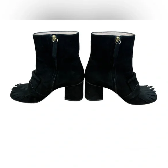 Gucci Suede Ankle Booties Size EU 39 - Picture 5 of 8